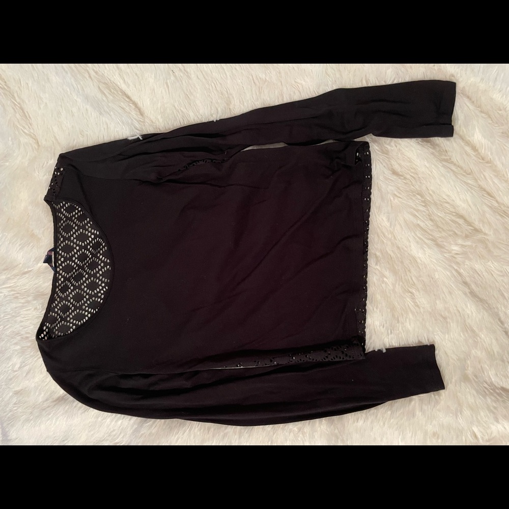 Lace Back Shirt